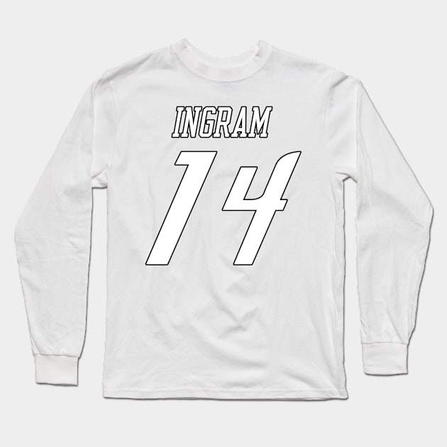 Brandon Ingram Pelicans Long Sleeve T-Shirt by Cabello's